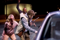 Jesse Eisenberg stars in Columbia Pictures' comedy ZOMBIELAND.